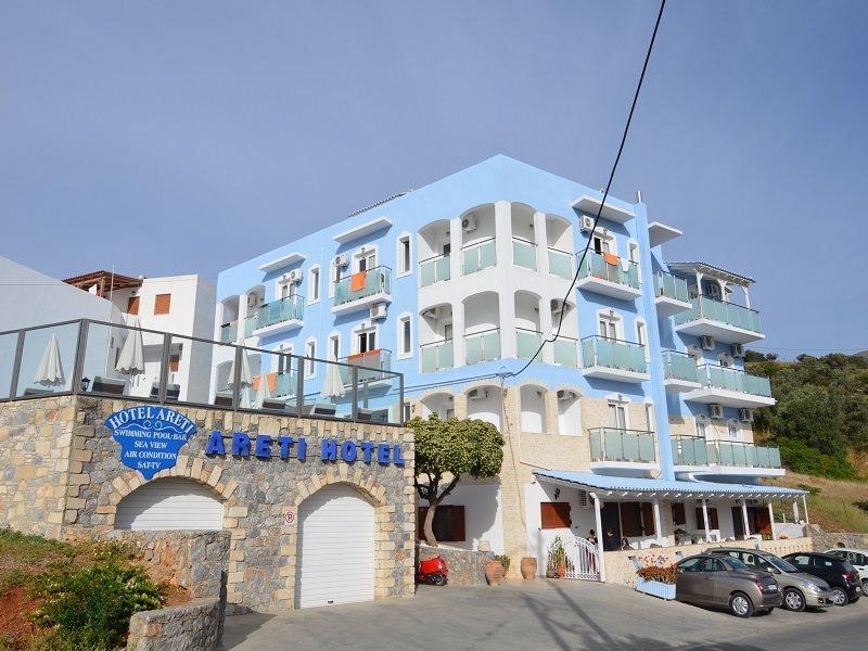 Areti Hotel Agia Galini  Bagian luar foto