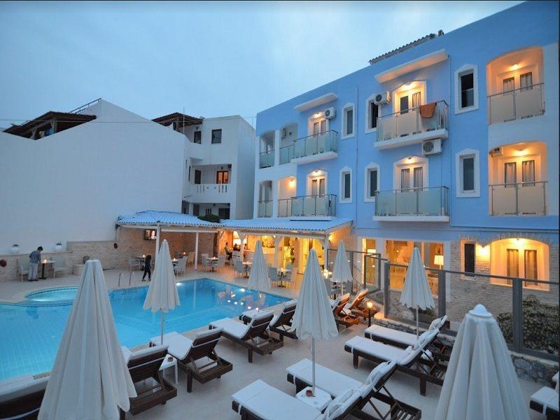 Areti Hotel Agia Galini  Bagian luar foto