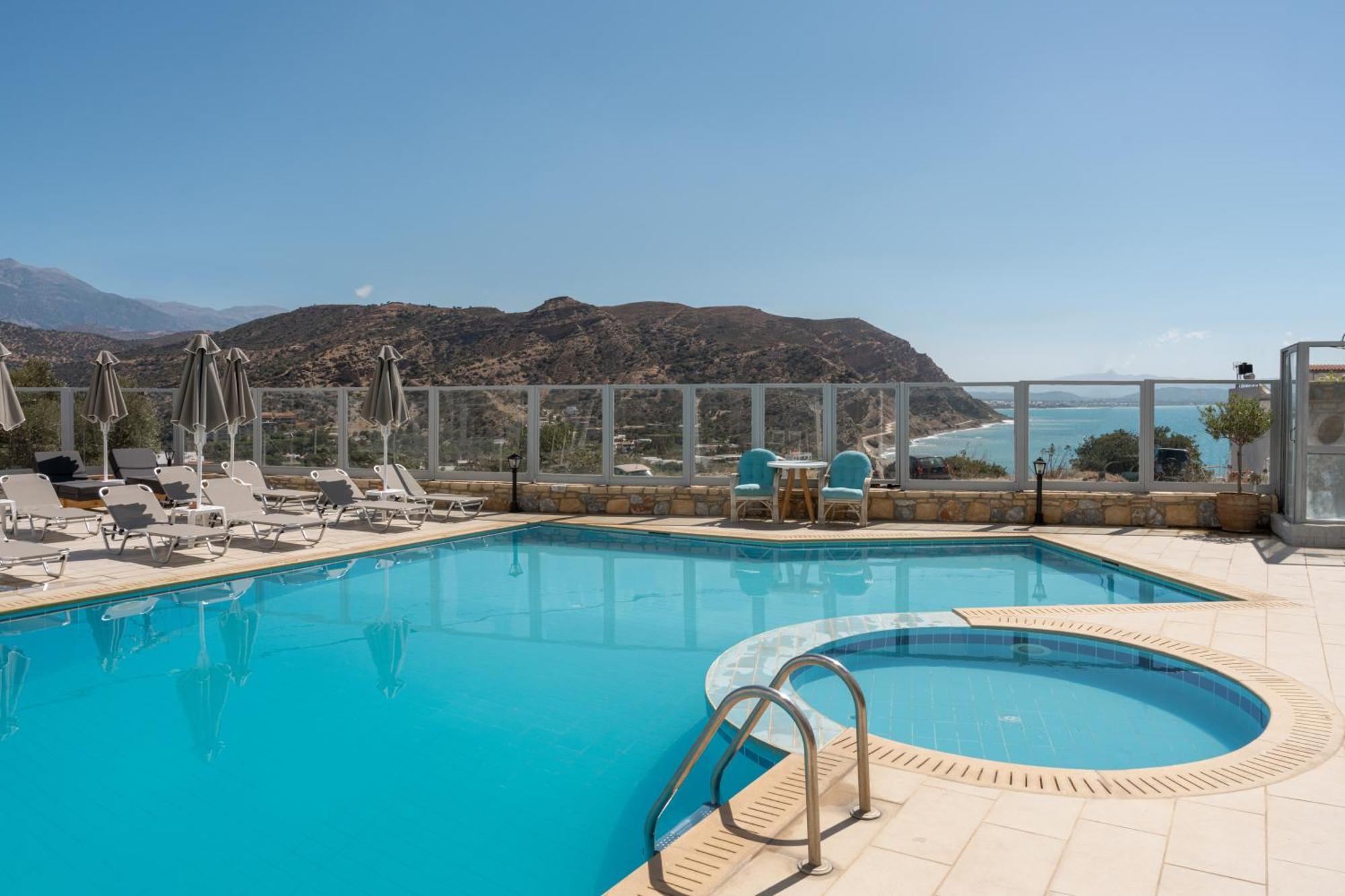 Areti Hotel Agia Galini  Bagian luar foto