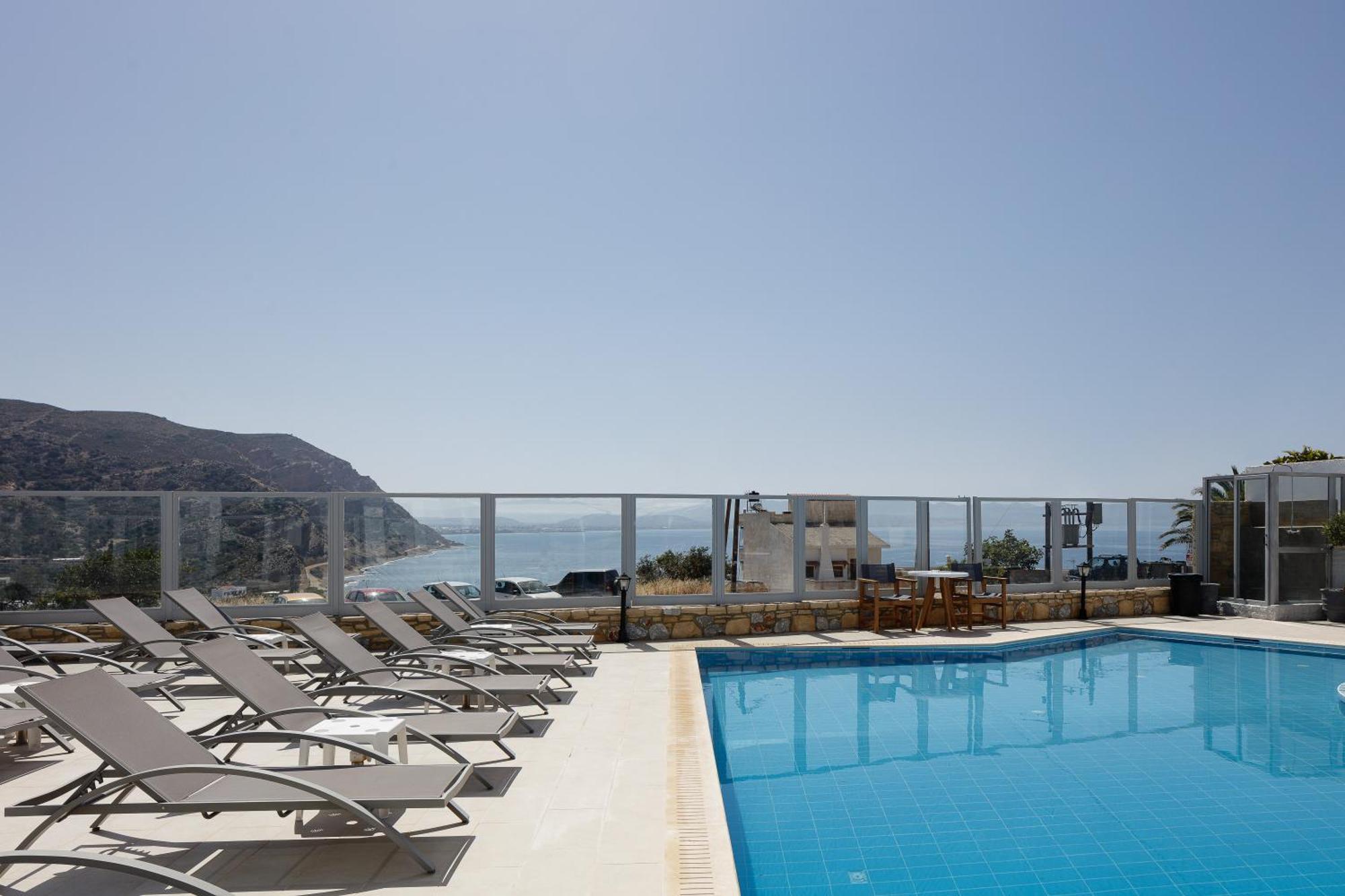 Areti Hotel Agia Galini  Bagian luar foto