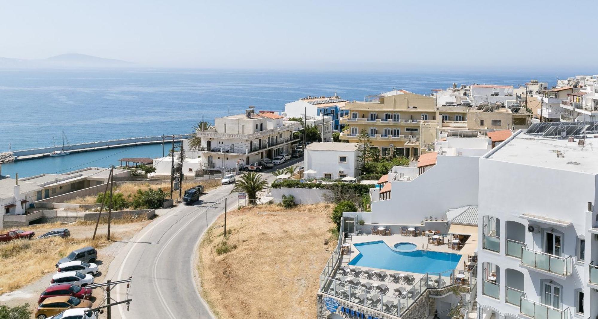 Areti Hotel Agia Galini  Bagian luar foto