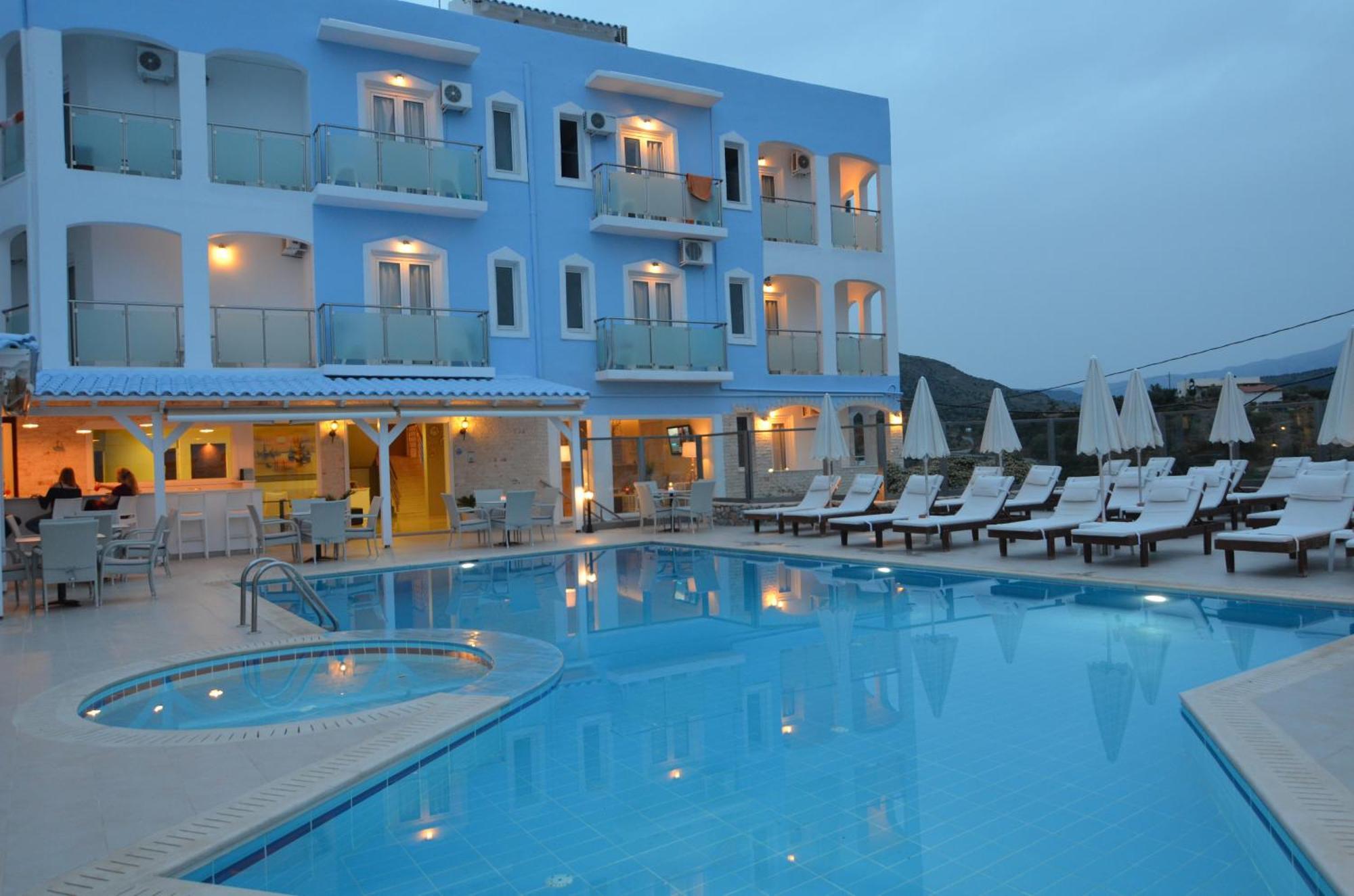 Areti Hotel Agia Galini  Bagian luar foto